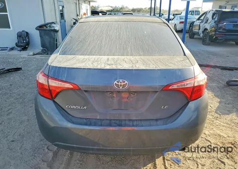 2017 Toyota Corolla L из США, поврежденный, VIN 5YFBURHE7HP594850